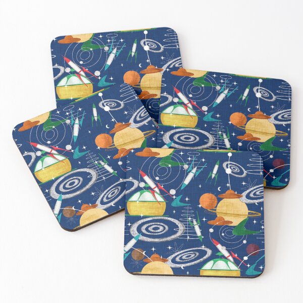 Item preview, Space exploration dark blue designed and sold by susycosta.