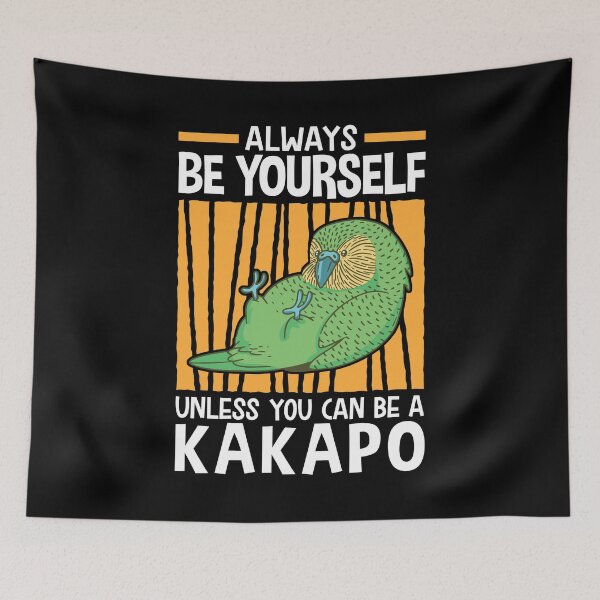 Item preview, Be a kakapo flightless parrot designed and sold by madgrfx.