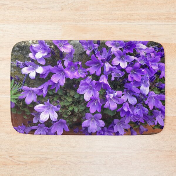 Item preview, Siberian Bellflower on Garden Wall designed and sold by Violaman.
