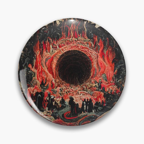 Item preview, Abstract Antique Fantasy Map of Hell designed and sold by MoreMachine.
