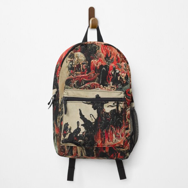 Item preview, Abstract Antique Fantasy Map of Hell designed and sold by MoreMachine.