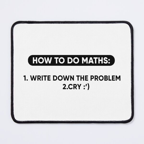 Item preview, how to do maths: 1.write downd the problem 2.cry designed and sold by norland.