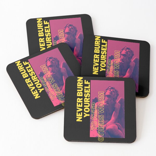 Item preview, Never Burn Yourself To Keep Others Warm, Self Immolation designed and sold by Salva-Shop.