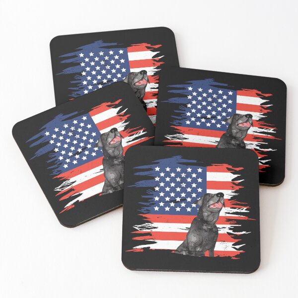 Item preview, USA Flag Black Labrador Retriever gift for Owner Duck Hunter designed and sold by Sasikharn.
