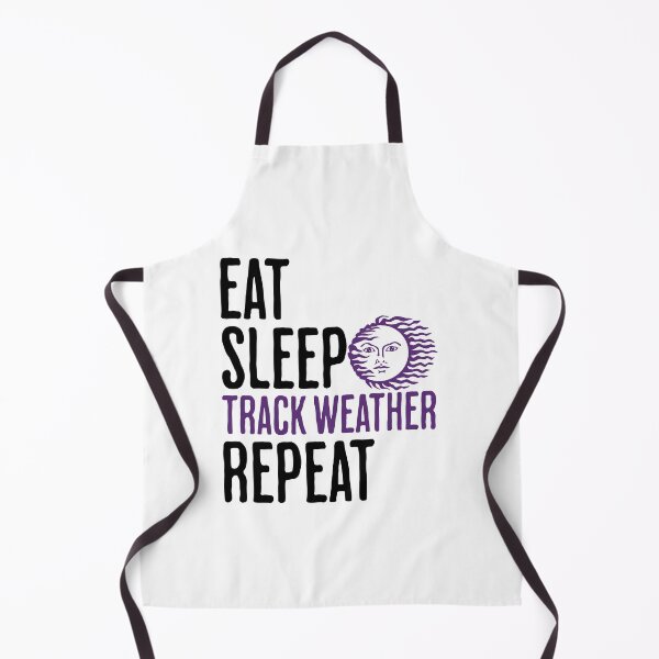 Item preview, Eat Sleep Track Weather Repeat - Meteorologist Humor designed and sold by AlanPhotoArt.