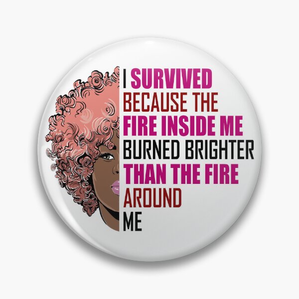 Item preview, the fire inside burned brighter designed and sold by 20sidehustle21.