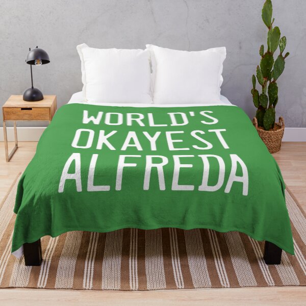 Item preview, World's Okayest Alfreda designed and sold by TimespunThreads.