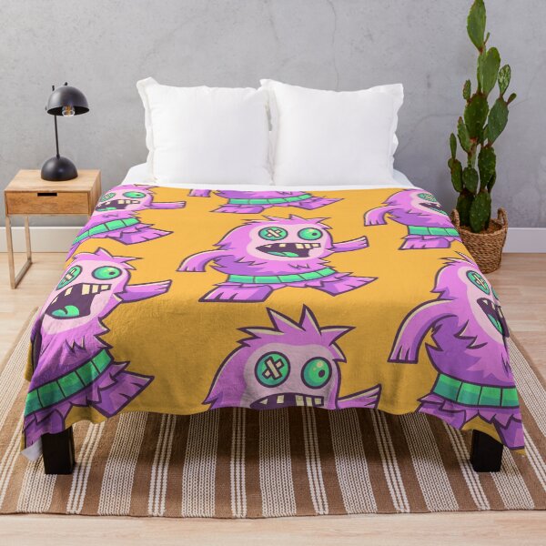 Item preview, Purple Monster with Green Belt designed and sold by Goba Bali Studio.