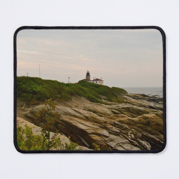 Item preview, Beavertail Lighthouse and Bluffs, Jamestown Rhode Island designed and sold by Jack McCabe.