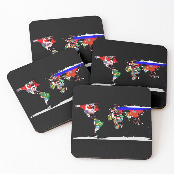 Item preview, World Political Map Creative Design designed and sold by Thonja.