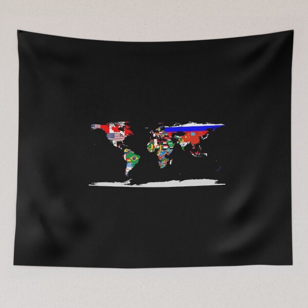 Item preview, World Political Map Creative Design designed and sold by Thonja.