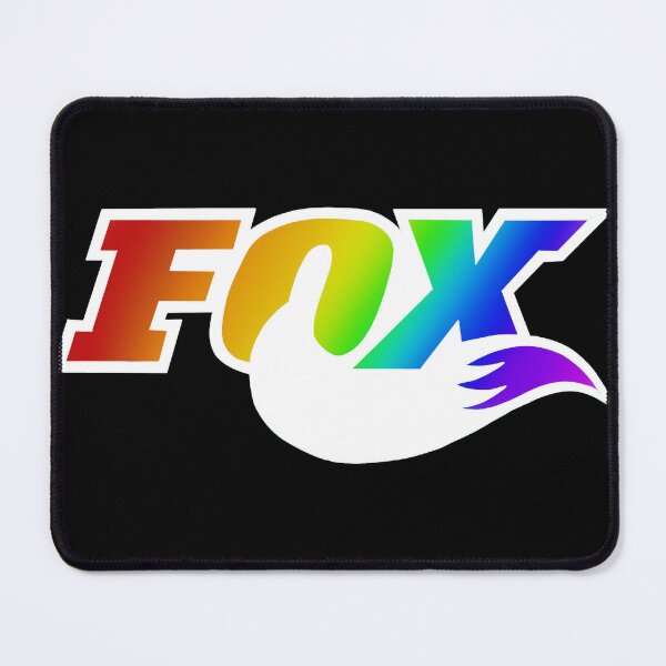 Item preview, Fox Racing; rainbow with white outline designed and sold by brybrytwo2.