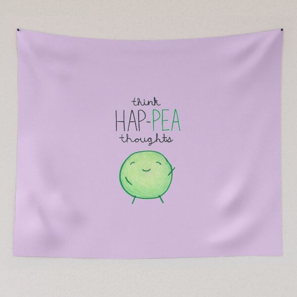 Item preview, Think Hap-pea Thoughts designed and sold by amandacrocco.