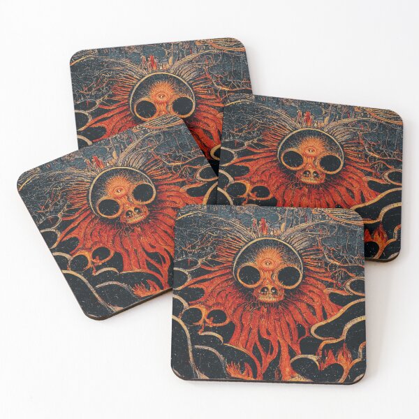 Item preview, Copy of Abstract Antique Fantasy Map of Hell designed and sold by MoreMachine.