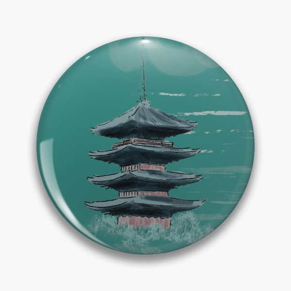 Item preview, Japanese landscape and temple designed and sold by Lady Bruniere.