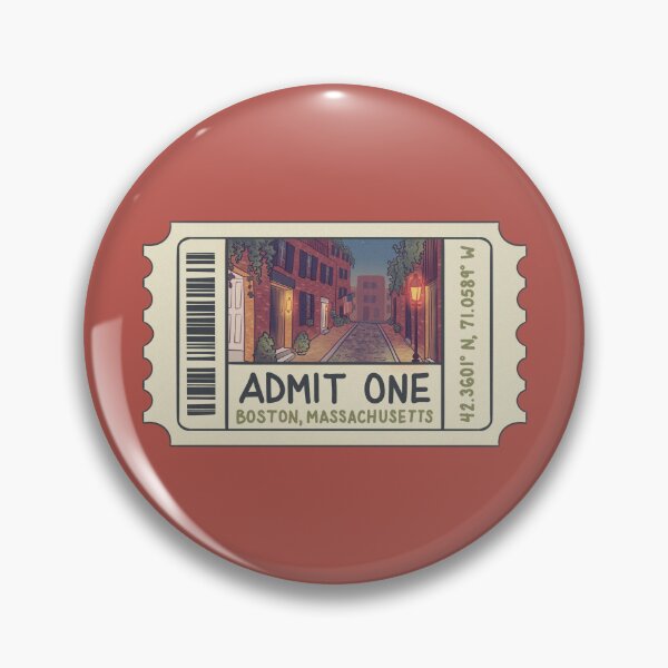 Item preview, Ticket to Boston designed and sold by Jackie Van Ryn.