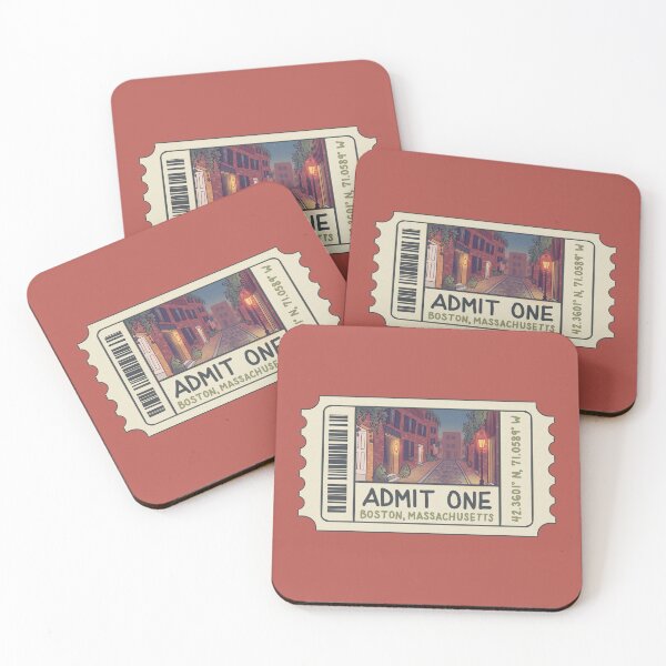 Item preview, Ticket to Boston designed and sold by Jackie Van Ryn.