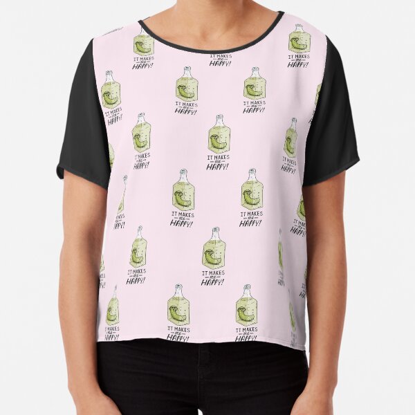 It makes me Happy! Chiffon Top
