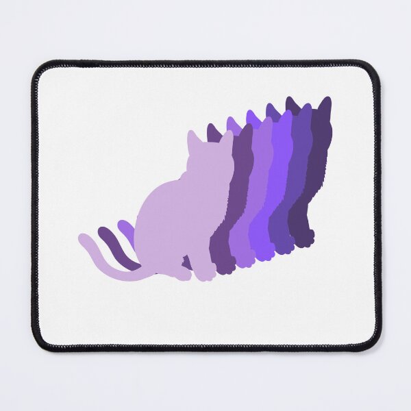Item preview, Purple Sunset Colored Cats designed and sold by catladyjoy.