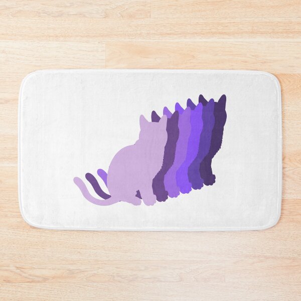 Item preview, Purple Sunset Colored Cats designed and sold by catladyjoy.