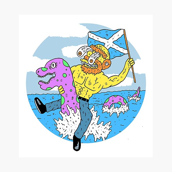 Willie & Nessie Photographic Print