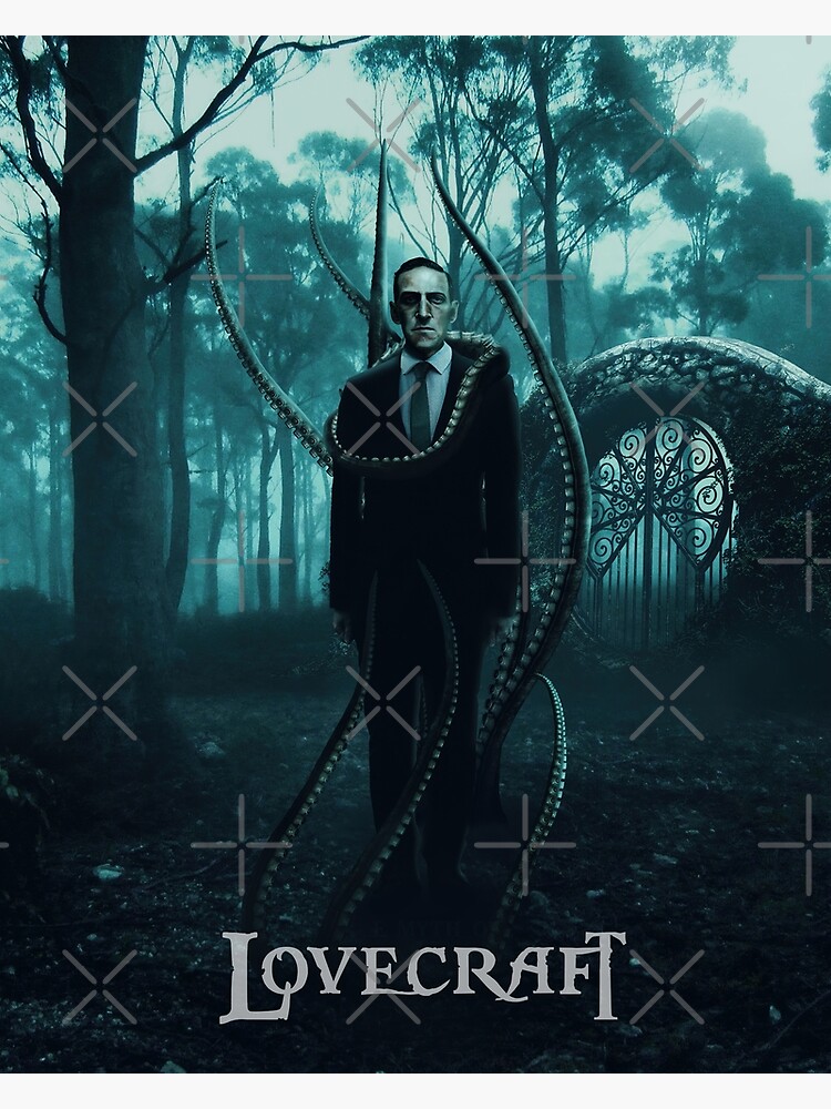 Disover HP Lovecraft Premium Matte Vertical Poster
