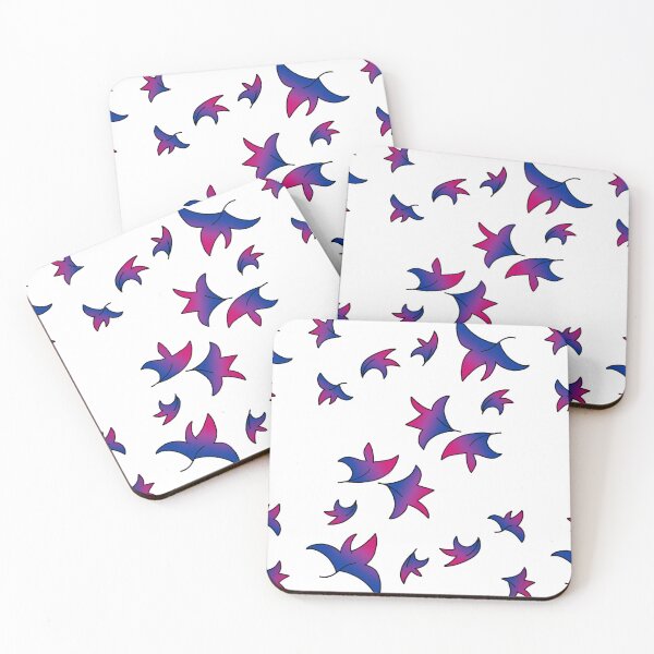 Item preview, Bisexual Pride Flag Heartstopper Leaves designed and sold by Lokis-Queen.