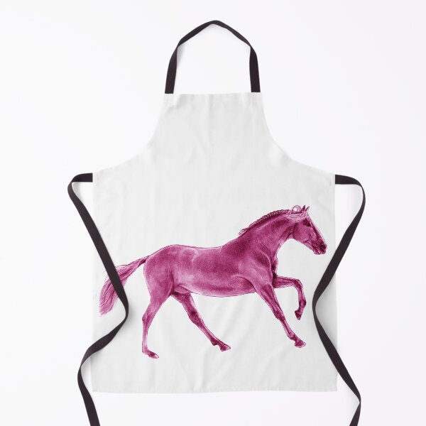 Item preview, Galloping horse 4 - purple-pink colorized version designed and sold by SylvieG18.