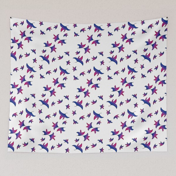 Item preview, Bandera del Orgullo Bisexual Hojas Heartstopper designed and sold by Lokis-Queen.