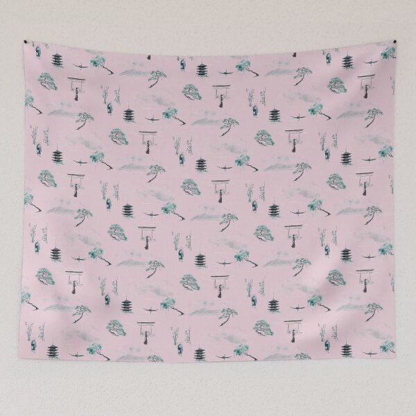 Item preview, Japanese landscape and temple designed and sold by Lady Bruniere.