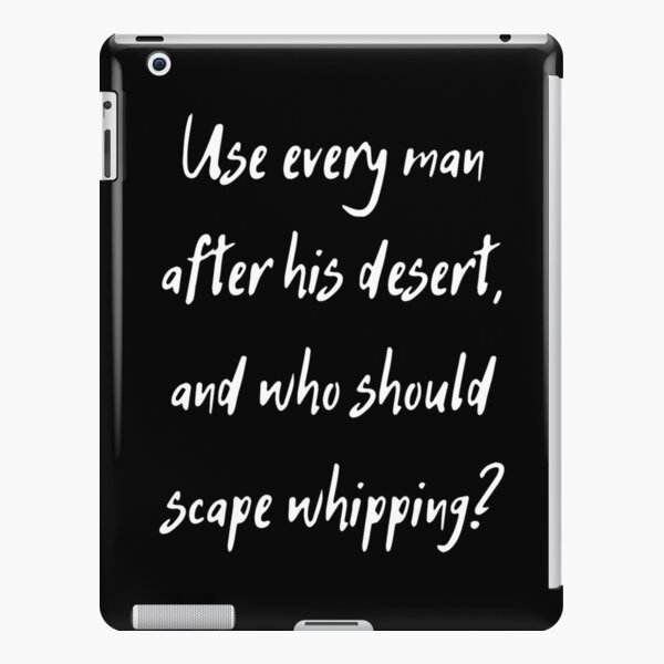 Coque Et Skin Adhesive Ipad William Shakespeare Citation Hamlet Si Plein De Jalousie Naive Est La Culpabilite Elle Se Repand Dans La Crainte D Etre Renversee Par Violet Hope Redbubble