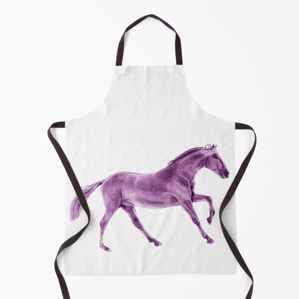 Item preview, Galloping horse 4 - purple colorized version designed and sold by SylvieG18.