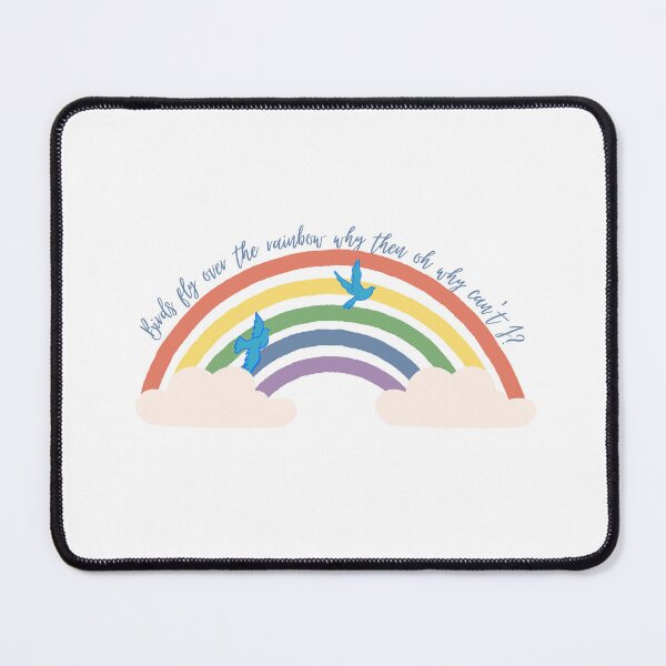 Item preview, Birds Fly Over The Rainbow - The Wizard Of Oz Quote designed and sold by Downstage Designs.