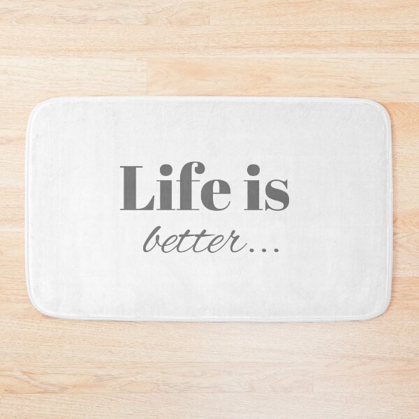 Item preview, Life is better designed and sold by JJs-Tees.