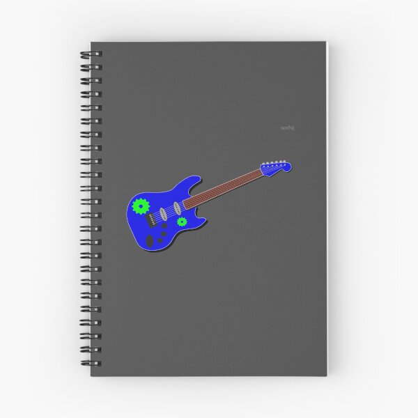 Item preview, Blue lead/ rhythm guitar designed and sold by wowitsmytshirt.