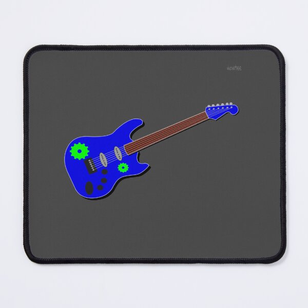 Item preview, Blue lead/ rhythm guitar designed and sold by wowitsmytshirt.