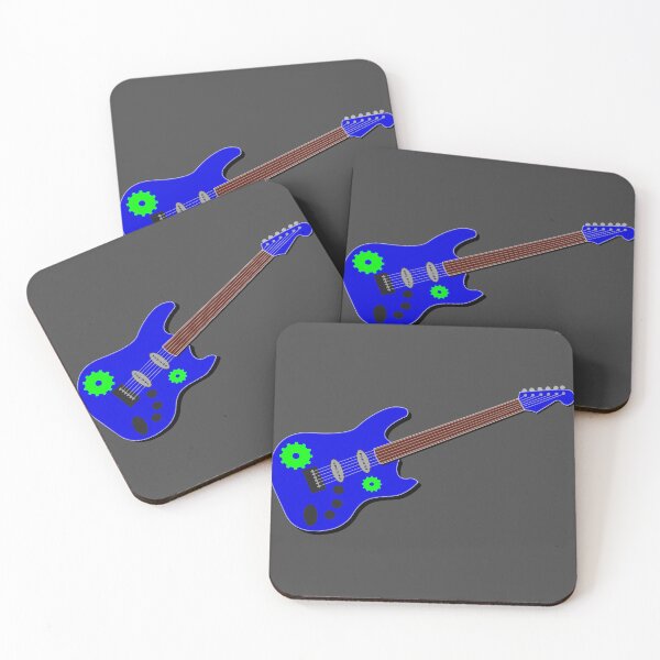Item preview, Blue lead/ rhythm guitar designed and sold by wowitsmytshirt.