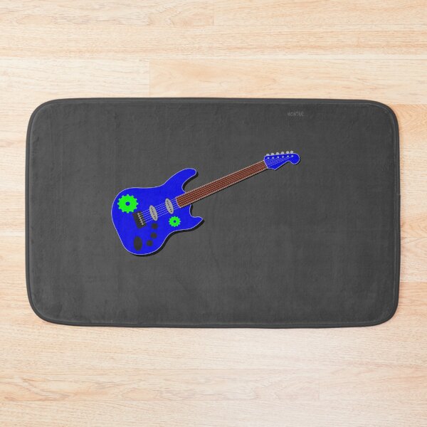 Item preview, Blue lead/ rhythm guitar designed and sold by wowitsmytshirt.