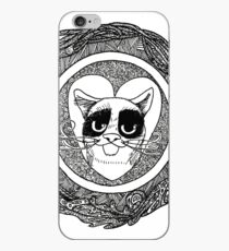Grumpy cat iPhone Case