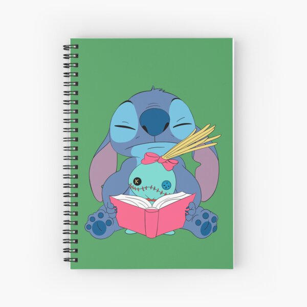 Stitch - Back to school Spiral Notebook for Sale by FalChi