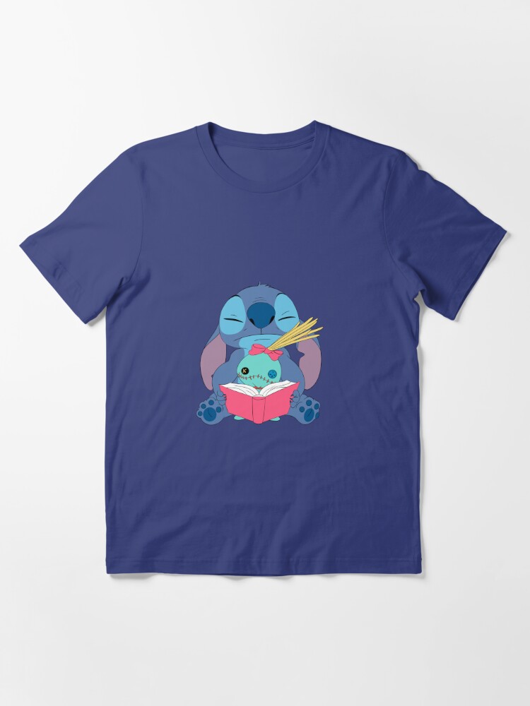 Stitch - Leyendo un libro | Camiseta esencial