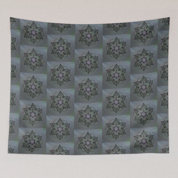 Item preview, UNWIND, PLAY, GROW MANDALA ~ SACRED GEOMETRY FOR THE SOUL~ BLUE, PURPLE, GREEN designed and sold by Ann Chatfield.