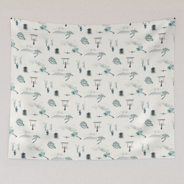 Item preview, Japanese landscape and temple designed and sold by Lady Bruniere.