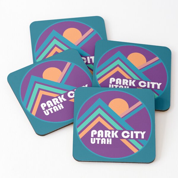 Item preview, Park City Retro Graphic Mountain Lines designed and sold by Mountain Flower.