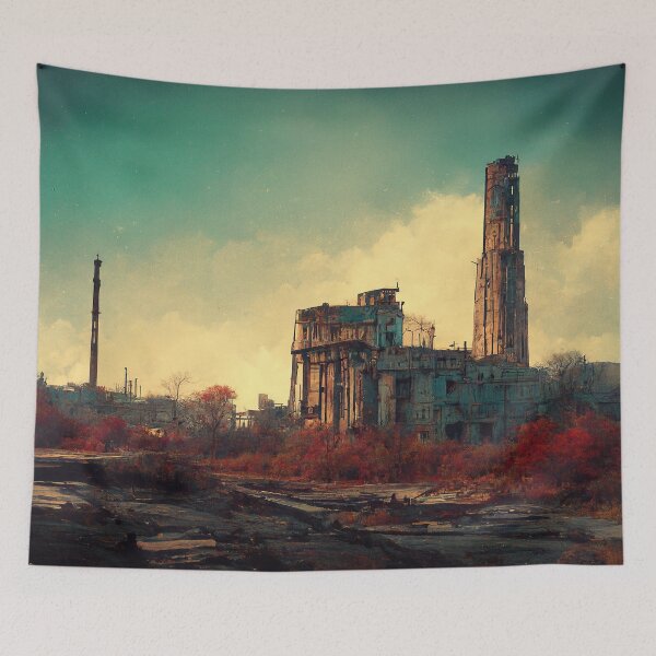 Item preview, Fallout City in Ruins designed and sold by kualio.
