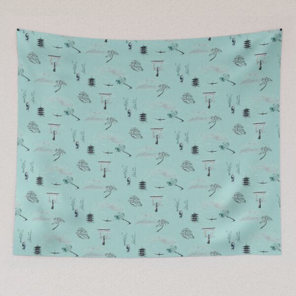 Item preview, Japanese landscape and temple designed and sold by Lady Bruniere.