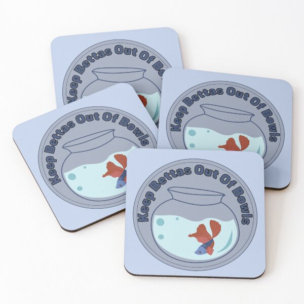 Item preview, Keep Bettas Out Of Bowls Fishbowl Badge designed and sold by Pink Ribbon.