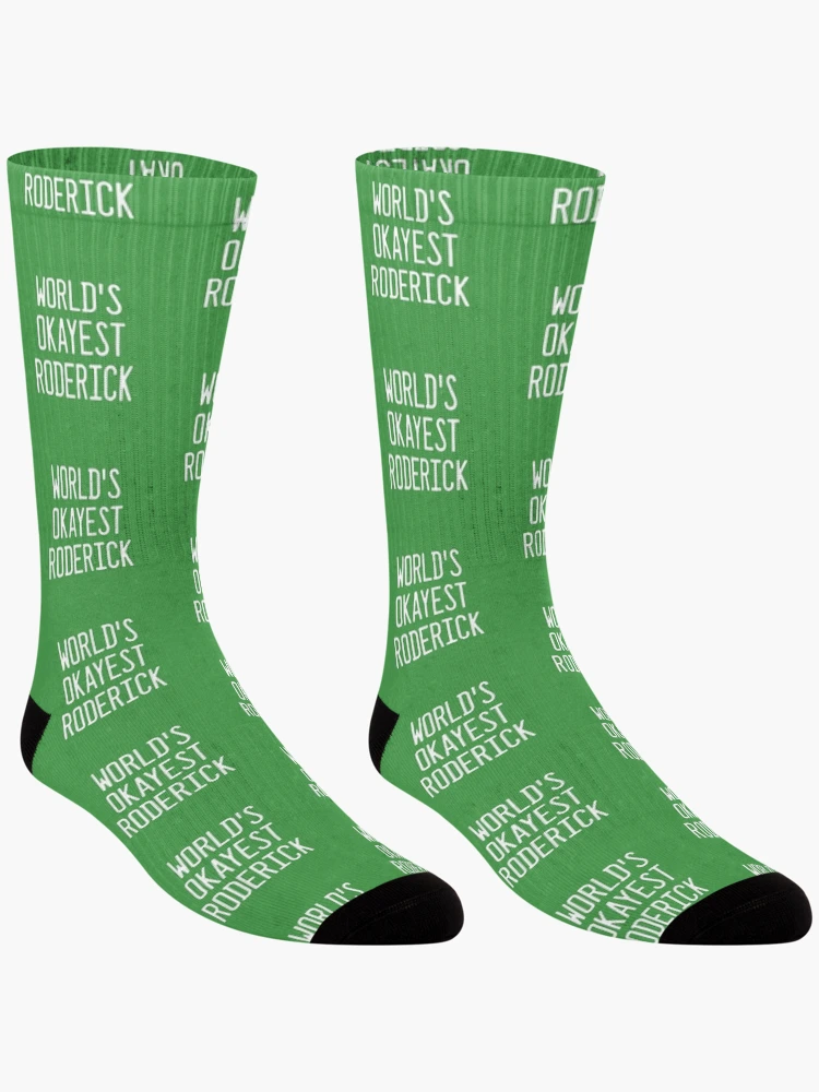 Thumbnail 3 of 5, Socks, World's Okayest Roderick designed and sold by TimespunThreads.