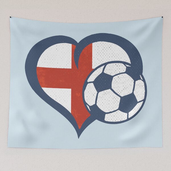 Item preview, England Football Heart (#01)- England Flag designed and sold by Numero14.