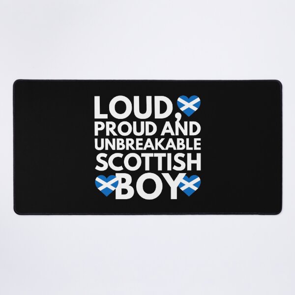 Item preview, I am Scottish Boy Loud, Proud and Unbreakable designed and sold by HelloFromAja.